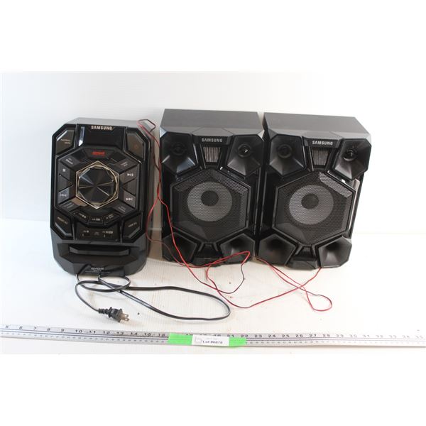 Samsung GigaSound Stereo System - As Is