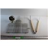 Grilling Basket, Sher-Wood Tongs and Candy Dish