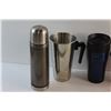 Image 4 : Sealed Cups, Thermos, Tim Hortons Reusable Plastic Cup and Milkshake Cup