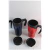 Image 8 : Sealed Cups, Thermos, Tim Hortons Reusable Plastic Cup and Milkshake Cup
