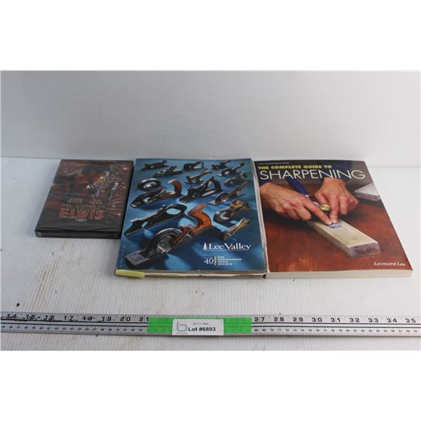 (2) Magazines - Leonard Lee & Lee Valley and Elvis Presley DVD Movie - Sealed