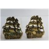 Image 2 : Vintage Kerosene Lantern and Brass Ship Bookends