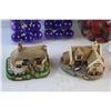 Image 3 : Porcelain Kittens, Christmas Tree Ornaments, Ceramic Decorations, Storage Tins and Misc.