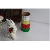 Image 8 : Porcelain Kittens, Christmas Tree Ornaments, Ceramic Decorations, Storage Tins and Misc.