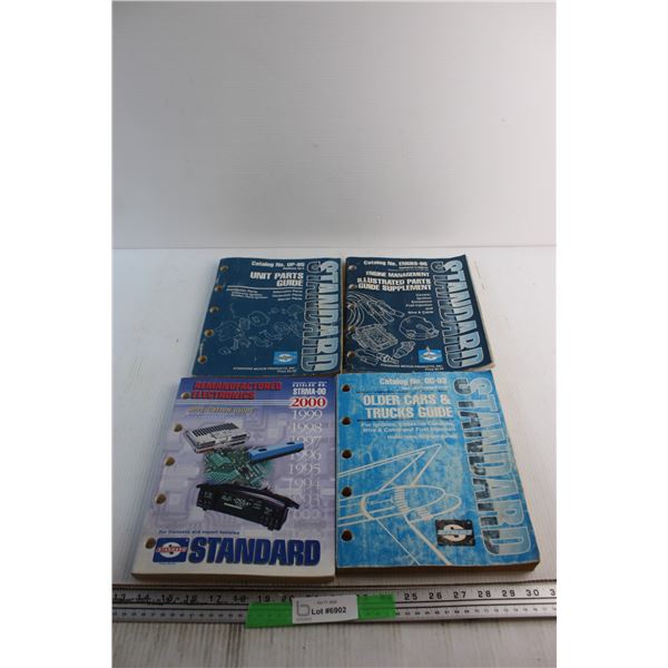 (4) Automotive Catalogs - Unit Parts Guide, Engine Management and Older Cars & Trucks Guide