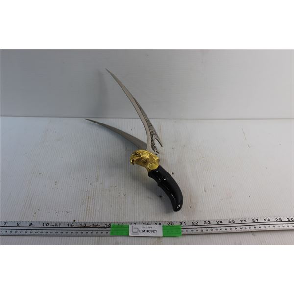 Double Blade Decorative Eagle Knife