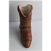 Image 11 : Wooden Turtle, Ceramic Pig, Ceramic Boot Decor and Toothpick Holder - Chipped