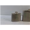 Image 2 : (3) Alcohol Flasks - Various Size