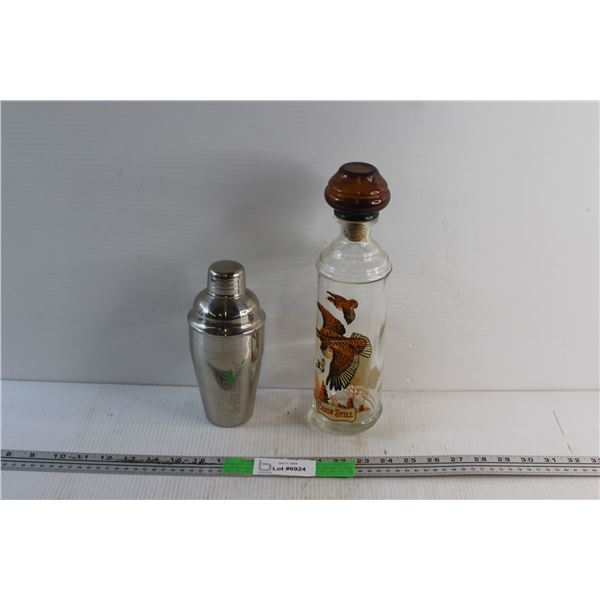 Cocktail Shakers and Liquor Decanter