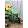 Image 2 : John Deere 318 Garden Tractor w/Mower - 50", Snowblade - 54", Snowblower - 49", Rototiller - 42" - H