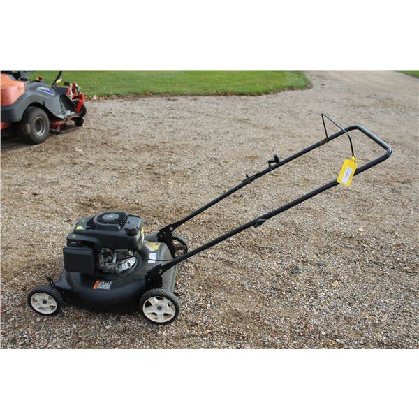 Poulan Push Lawn Mower - 140cc Gas Powered Engine - Runs