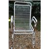 Image 3 : (5) Plastic Lawn Chairs & (2) Metal Lawn Chairs - Some Wear