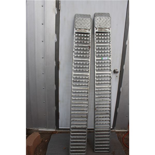 Pair of Steel Car Ramps - 75" x 9"