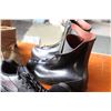 Image 5 : (2) Pairs of Men's Shoes (Size 10), (2) Men's Boots (Size 10-11) & Plumbing Attachments - Assorted