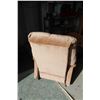 Image 3 : Recliner Arm Chair & End Table - 23" x 22" - Some Wear, as pictured