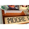 Image 3 : Lot: Moore Place Wooden Sign, (4) Assorted Comic Books, Concrete Anchors & Misc. Bolts