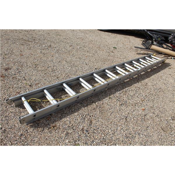 Extendable 24FT Aluminum Ladder