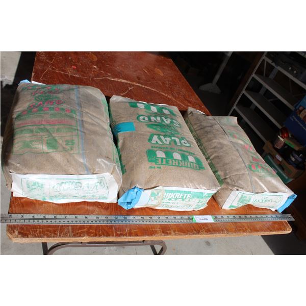 (3) Play Sand Bags