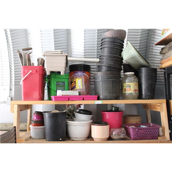Assorted Planter Pots - Various Sizes