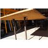 Image 2 : Wood Folding Table w/Metal Legs - 8ft x 3ft