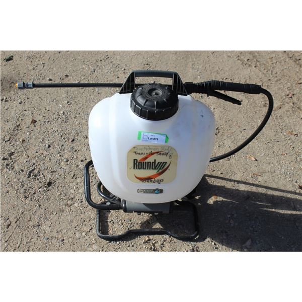 Roundup Back Pack Sprayer