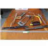 Image 1 : Nail Puller, Bow Saw, Saws, Rasps, Crescent Wrench, Misc.