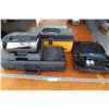 Image 1 : Black & Decker Rotary Tool in Case, Tool Box w/ Ratchet Straps, Soldering Iron, Empty Tool Case