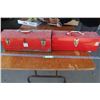 Image 1 : (2) Metal Portable Tool Boxes (One Tool Box Has Sockets - Assorted)