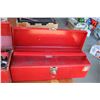 Image 3 : (2) Metal Portable Tool Boxes (One Tool Box Has Sockets - Assorted)