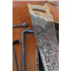 Image 4 : Pry Bars, Tire Iron, Punch, Tool Tray, Drill Bits - Assorted, Saw