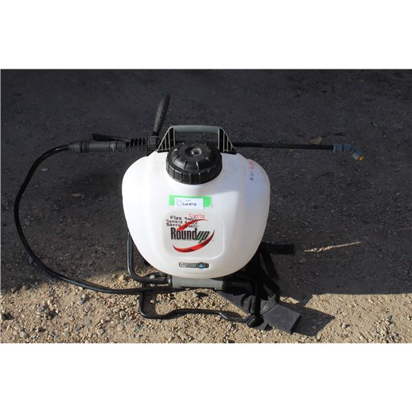 Roundup Back Pack Sprayer