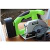 Image 2 : Kawasaki Battery Powered Tools & Case: Circular Saw, Reciprocating Saw, Drill, Charger, Flashlight