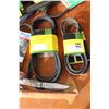 Image 2 : (10) John Deere & Assorted Mower Belts, Various & Work Gloves - NIB, Oil Filter Remover, Fishing Fil