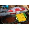 Image 4 : (10) John Deere & Assorted Mower Belts, Various & Work Gloves - NIB, Oil Filter Remover, Fishing Fil