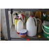 Image 4 : Garden & Shop Chemicals: Windshield Washer Fluid, Fertilizer, Weed Chemical, Paint Thinner, Misc.