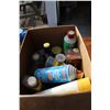 Image 2 : Shop Chemicals & Supplies: Grease, Stains, Hardware - Assorted, Paint Thinner, Electrical Wiring Soc