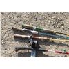 Image 4 : (4) Fishing Rods & (2) Extra Reel & Dry Wall Square