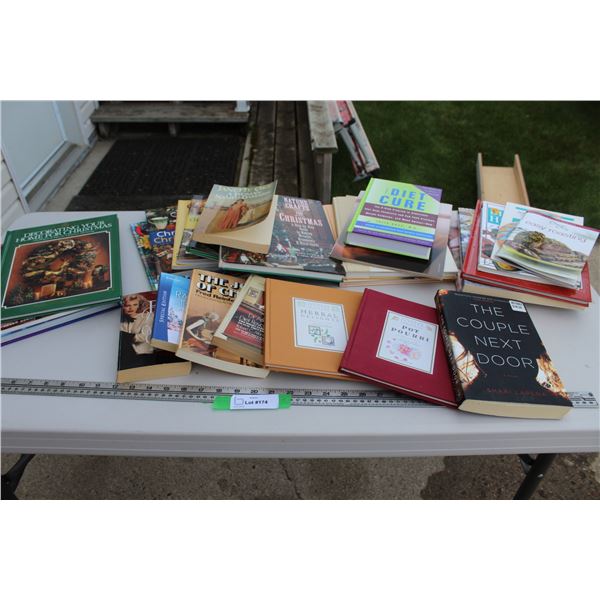 Book Lot: Decorating, Herbal, Romance Novels, Diet Books