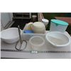 Image 1 : Rubbermaid Containers, Plastic Mixing Bowls, Storage Containers, Misc.