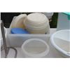 Image 3 : Rubbermaid Containers, Plastic Mixing Bowls, Storage Containers, Misc.