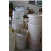 Image 5 : Wine Making Lot: Super Jet Filtering System, Plastic Containers, Press, (2) Glass Carboy, (1) Plasti