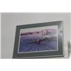 Image 3 : (3) Pictures: Goose Print in Frame - 35" x 29", Prairie Chicken, Horse Scene