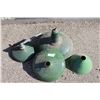 Image 1 : ***(4) Enamel Vintage Lamp Shades - Assorted Sizes