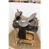Image 1 : * Vintage Saddle - 14.5" Seat, 4" Gullet, Wood w/Steel Horn Tree, Cantle Broken Off Tree, Single Rig