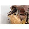 Image 4 : * Vintage Saddle - 14" Seat, 4" Gullet, Wood Tree, Single Rigging, Needs Repairs, No Stirrups