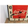 Image 3 : * Coca Cola Electric Light Up Clock - 36" - Hands Need Repair, Has Crack as Pictured - As Is