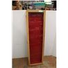 Image 1 : * Glass & Wood Table Top Display Cabinet - 49" x 14.5" x 4"