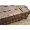 Image 7 : * Antique Traveler's Trunk, Worn - 22" x 40" x 13"