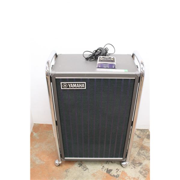 * Yamaha Model RA-50 - Floor Amplifier on Wheels - As is