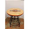 Image 1 : * Harley Davidson Adjustable Round Table - 30" Diameter